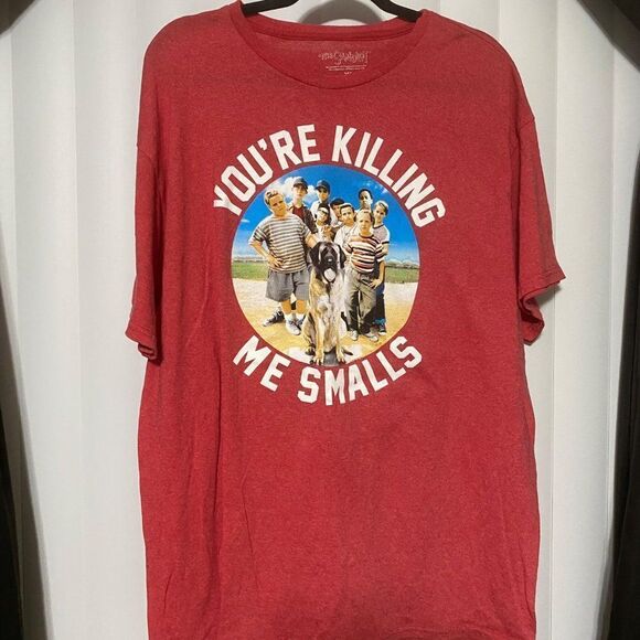 The Sandlot red MENS graphic t-shirt - Picture 1 of 4